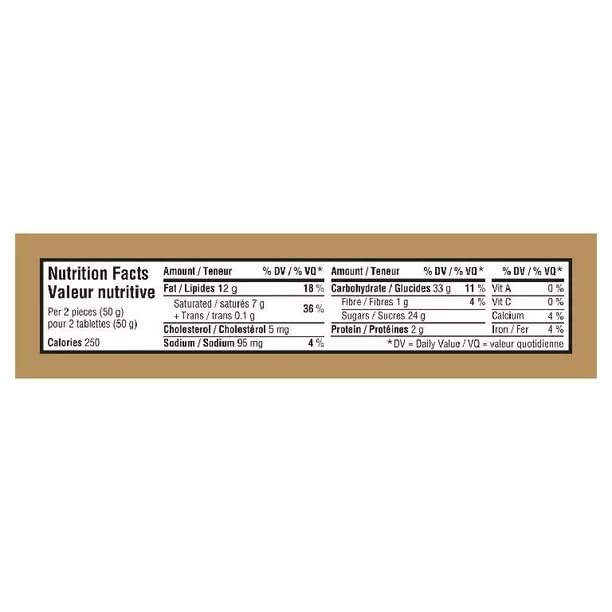 TWIX Caramel Cookie Chocolate Candy Bar, Full Size Bar, 50g/1.7oz (Shipped from Canada)