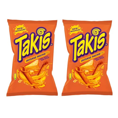 Takis Intense Nacho Cheese Non Spicy pack of 2