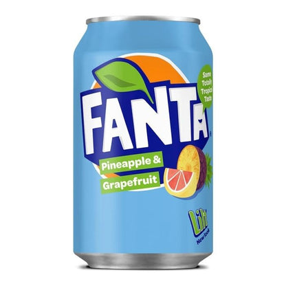 Fanta Pineapple & Grapefruit 330mL/11.1 fl. oz (Shipped from Canada)