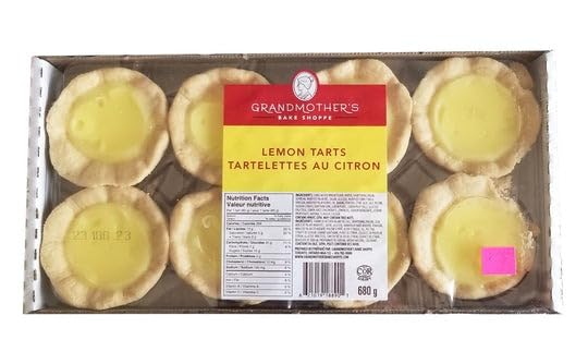 Grandmother's Bake Shoppe Lemon Tarts, 8ct, 680g/24 oz (Shipped from Canada)