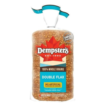 Dempster’s 100% Whole Grains Double Flax Bread, 600g/21.16oz (Shipped from Canada)