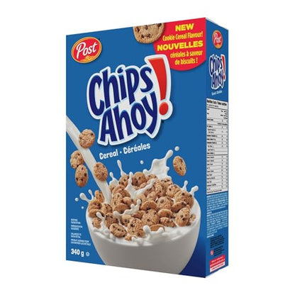 Post Chips Ahoy! Cookie Cereal, 340g, 340g/12 oz (Shipped from Canada)