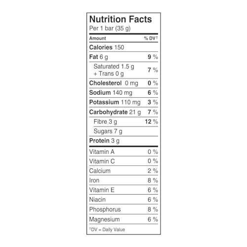 Kashi Chocolate Peanut Butter Whole Grain Bar Nutrition Facts