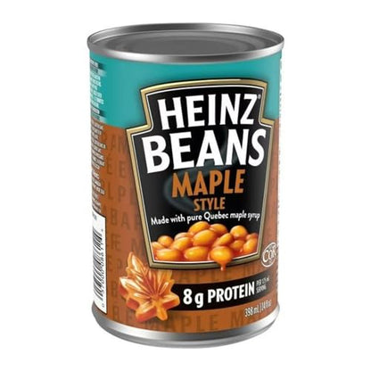 Heinz Maple Style Beans with Pure Quebec Maple Syrup, 398mL/13.5 fl. oz (Shipped from Canada)