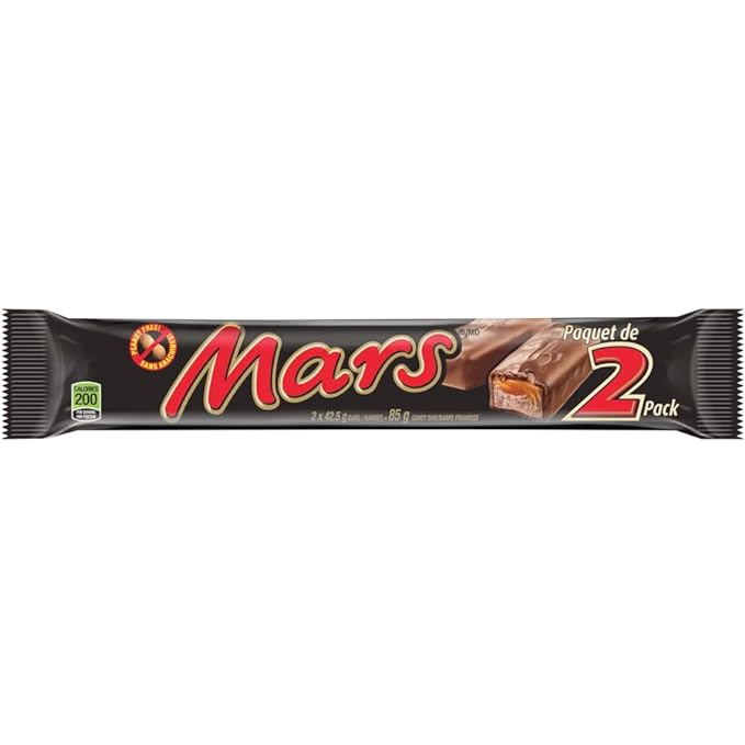 MARS King Size 2 Pack 24 x 85g/2.9oz (Includes Ice Pack) (Shipped from Canada)