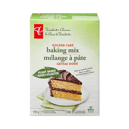 President's Choice Plant Based Golden Cake Baking Mix, 454g/16 oz (Shipped from Canada)