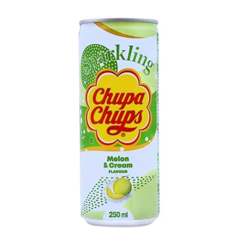 Chupa Chups Sparkling Melon & Cream 250mL/8.4 fl. oz (Shipped from Canada)