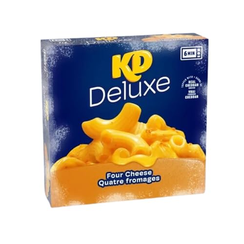 Kraft Dinner Deluxe Four Cheese 340G/12oz (Shipped from Canada)