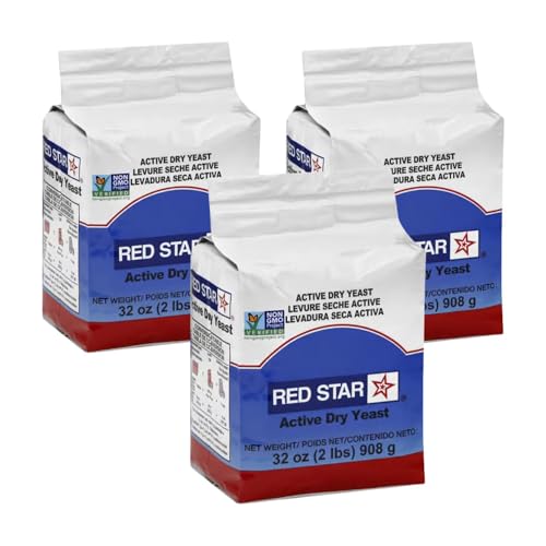 Red Star Active Dry Yeast, Non-GMO, 908g/32 oz (Shipped from Canada)