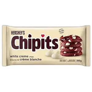 Hershey CHIPITS White Creme Baking Chips, 200g/7.05oz (Shipped from Canada)