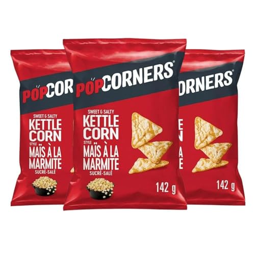 PopCorners Sweet & Salty Kettle Popped-Corn Chips - Gluten Free, 142g/5oz (Shipped from Canada)
