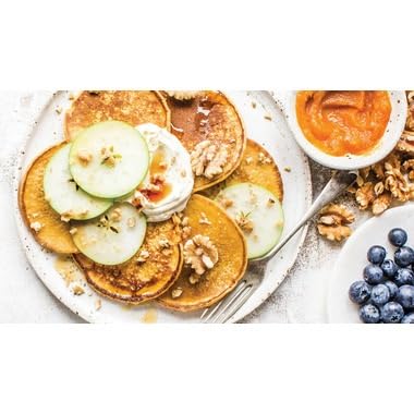 Flourish Protein Pancake & Waffle Mix Pumpkin Spice - Limited Edition, 430g/15.1oz (Shipped from Canada)