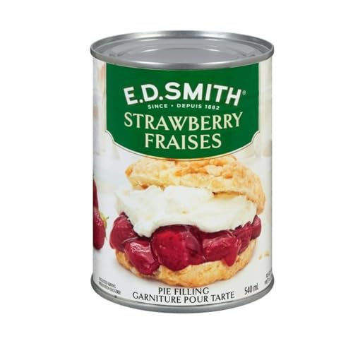 E.D. Smith Strawberry Pie Filling, 540 mL/18.3 fl. oz (Shipped from Canada)