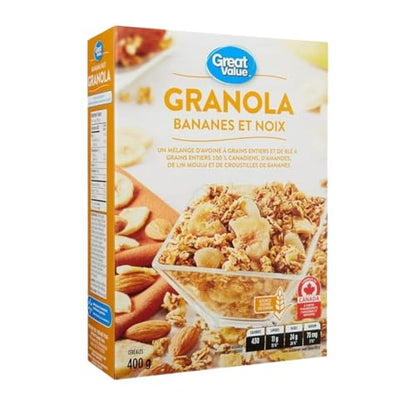Great Value Cereals, Banana Nut Granola 2