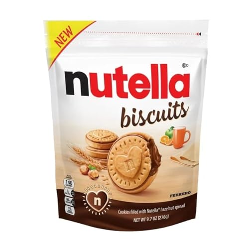 Nutella Biscuits, Chocolate & Hazelnut Multipack, 276g/9.7 oz (Shipped from Canada)