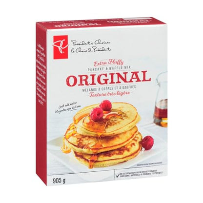 President's Choice Original Extra-Fluffy Pancake And Waffle Mix, 905g/31.9 oz (Shipped from Canada)