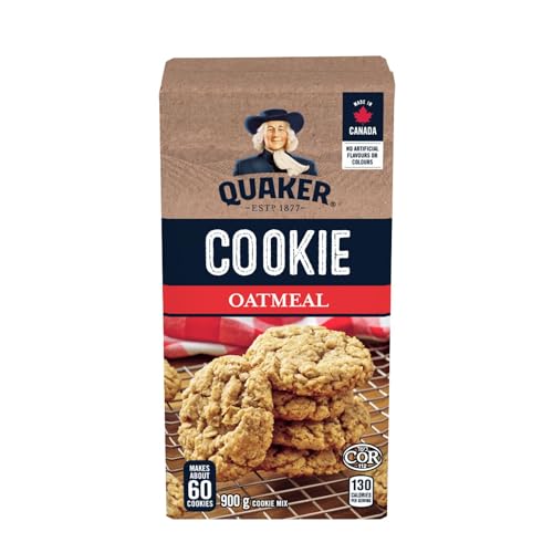 Quaker Oatmeal Cookie Mix 900g/31.75oz (Shipped from Canada)