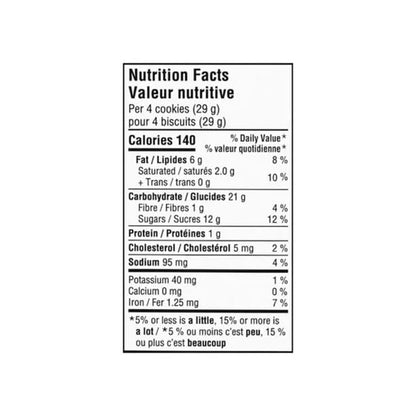 Oreo Thins Original Chocolate Sandwich Cookies Nutrition Facts