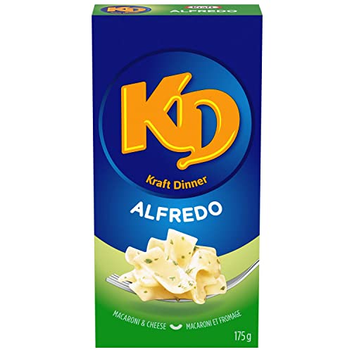 Kraft Dinner Alfredo Macaroni and Cheese, 175g/6.1oz (Shipped from Canada)