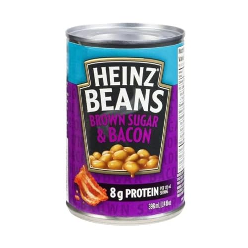 Heinz Beans, Original Beans with Brown Sugar and Bacon, 398mL/13.5 fl. oz (Shipped from Canada)