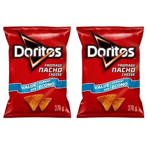 Doritos Nacho Cheese Tortilla Chips Value Sized pack of 2