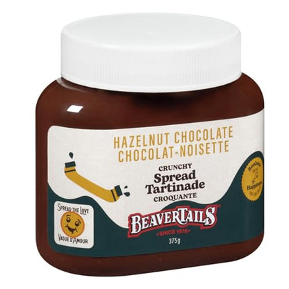 Beaver Tails Crunchy Spread Hazelnut Chocolate, 375g/13.2 oz (Shipped from Canada)