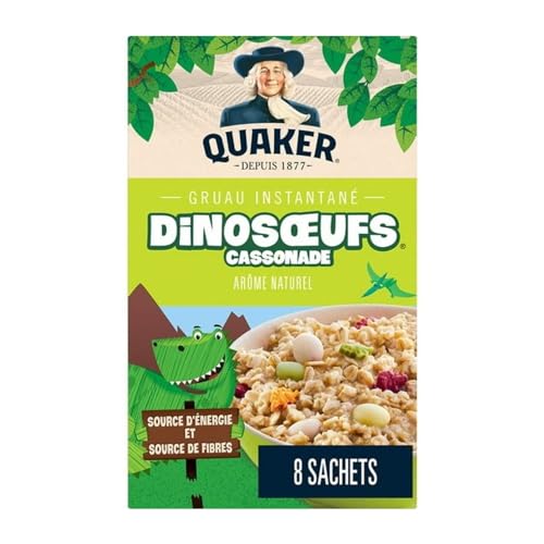 Quaker Dino Eggs Brown Sugar Instant Oatmeal, 304g/10.7 oz (Shipped from Canada)