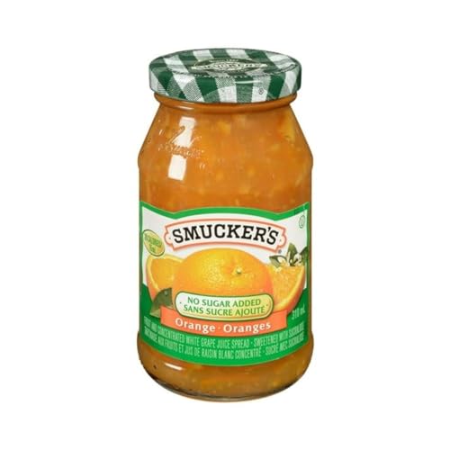 Smuckers No Sugar Added Orange Spread 310mL, 310 mL/10.5 fl. oz (Shipped from Canada)