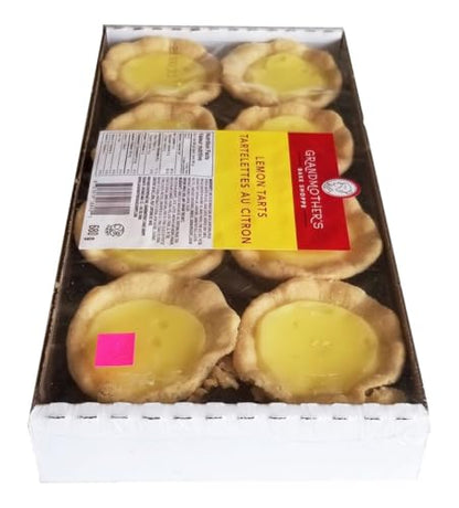 Grandmother's Bake Shoppe Lemon Tarts, 8ct, 680g/24 oz (Shipped from Canada)