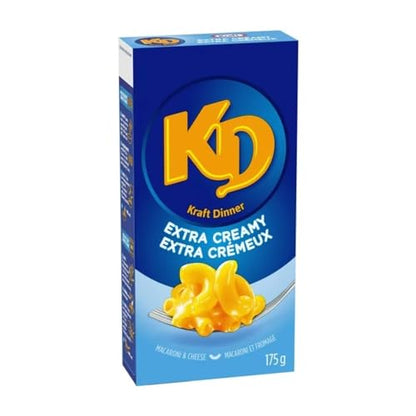 Kraft Dinner Extra Creamy Macaroni & Cheese, 175g/6.17oz (Shipped from Canada)