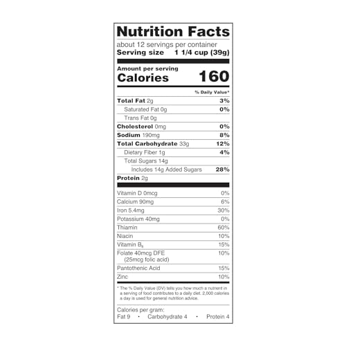 Post Tim Hortons Naturally Flavoured Cereal Apple Fritter, 354g/12.5 oz (Shipped from Canada)