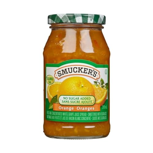 Smuckers No Sugar Added Orange Spread 310mL, 310 mL/10.5 fl. oz (Shipped from Canada)