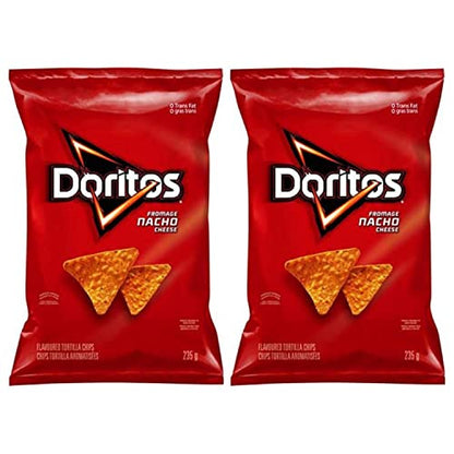 Doritos Nacho Cheese Tortilla Chips pack of 2