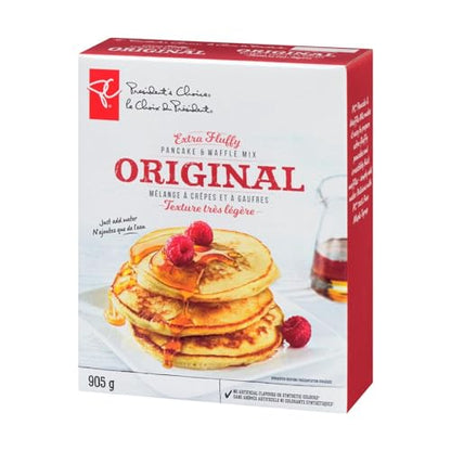 President's Choice Original Extra-Fluffy Pancake And Waffle Mix, 905g/31.9 oz (Shipped from Canada)