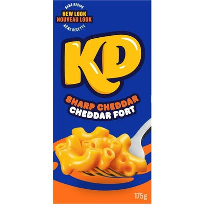 Kraft Dinner Sharp Cheddar Macaroni & Cheese, 175g/6.17oz (Shipped from Canada)