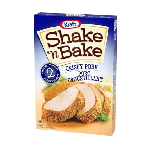 Shake 'N Bake Crispy Pork Coating Mix, 160g/5.6 oz (Shipped from Canada)