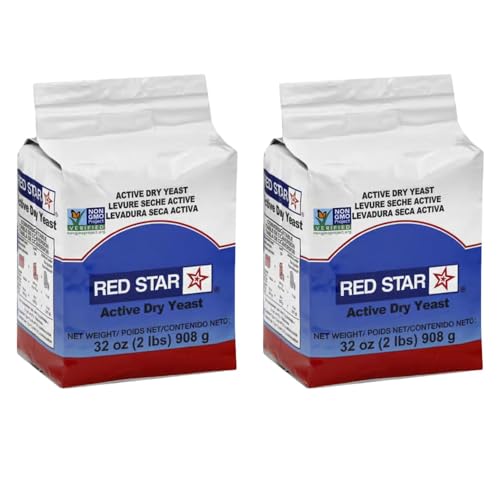 Red Star Active Dry Yeast, Non-GMO, 908g/32 oz (Shipped from Canada)