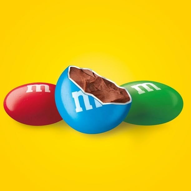 M&Ms, Milk Chocolate Candies, Family Size Bag, 345 g/12.2 oz (Includes Ice Pack) Shipped from Canada