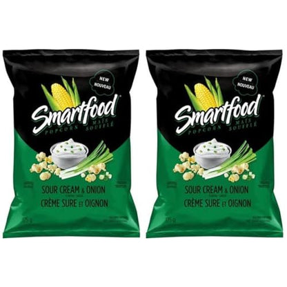 Smartfood Sour Cream & Onion Popcorn 175g/6.2oz (Shipped from Canada)