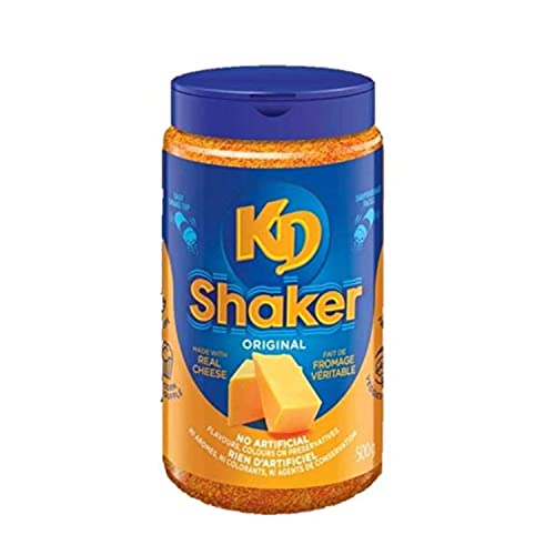 KD Powdered Cheese Original Shaker, 500g/17.6oz (Shipped from Canada)