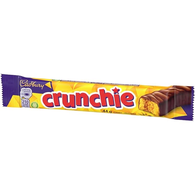 CADBURY Crunchie Single 24 x 44g/1.55oz (Includes Ice Pack) (Shipped from Canada)