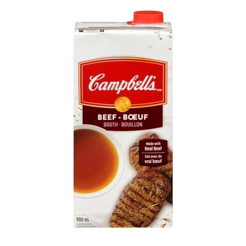 Campbell’s Beef Broth, Ready to Use, 900 mL/30.4 fl. oz (Shipped from Canada)