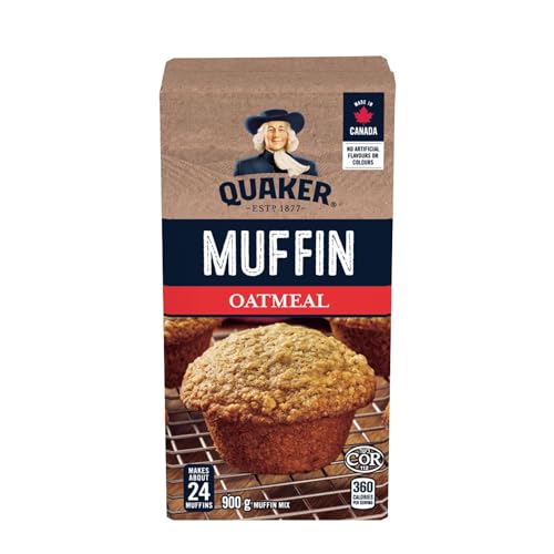 Quaker Oatmeal Muffin Mix 900g/31.75oz (Shipped from Canada)