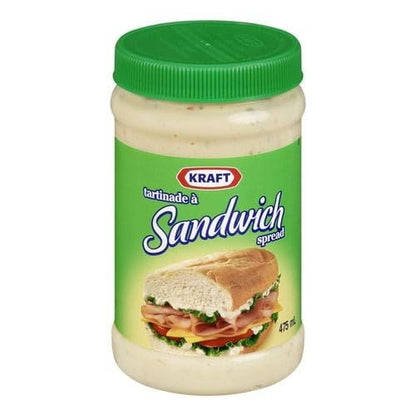 Kraft Sandwich Spread, 475mL/16.1 fl. oz (Shipped from Canada)