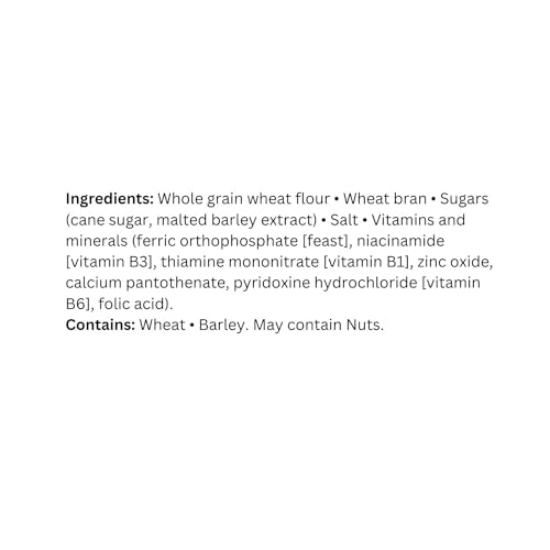 Great Value Bran Flakes Cereals Ingredients