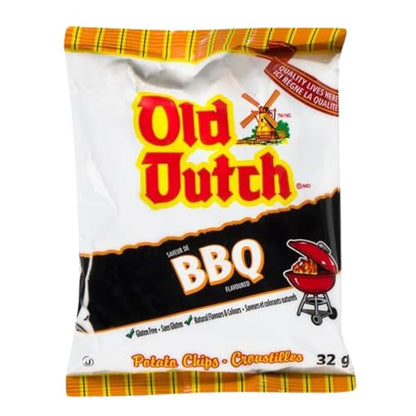 Old Dutch Variety Pack, 18ct, Original, Ketchup, Bbq, Salt 'n Vinegar, 576g/20.3 oz (Shipped from Canada)
