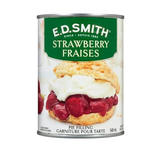 E.D. Smith Strawberry Pie Filling, 540 mL/18.3 fl. oz (Shipped from Canada)