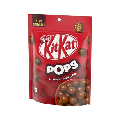 KIT-KAT POPS Milk Chocolatey Snacks Pouch, 170 g/6 oz (Shipped from Canada)