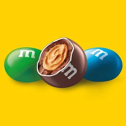 M&Ms, Peanut Butter Milk Chocolate Candies, Family Size Bag, 345g/12.2 oz (Includes Ice Pack) Shipped from Canada