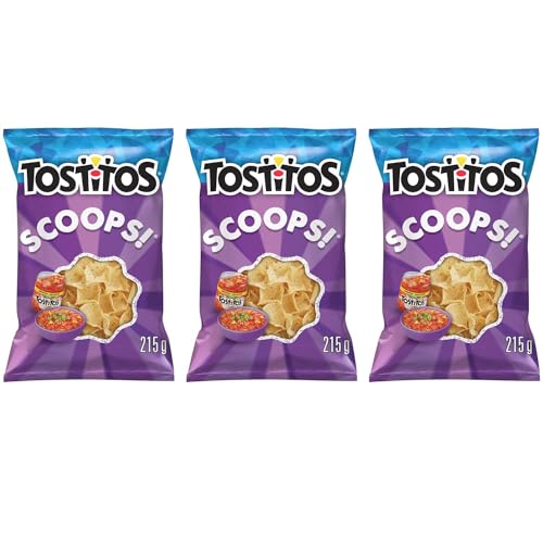 Tostitos Scoops Tortilla Chips 215g/7.5oz (Shipped from Canada)